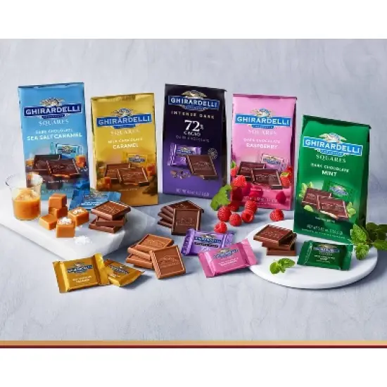 Ghirardelli Premium Dark Assortment Chocolate Squares - 14.86oz image {4}