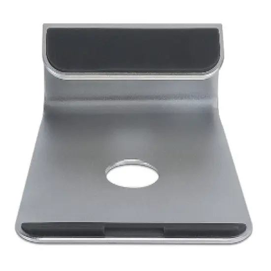 Mount-It! Tilted Laptop & Tablet Riser | Laptop Cooling Stand for MacBook, MacBook Pro, Chromebook, iPad Pro, Drawing Tablets with 11" - 15" Screens image {3}