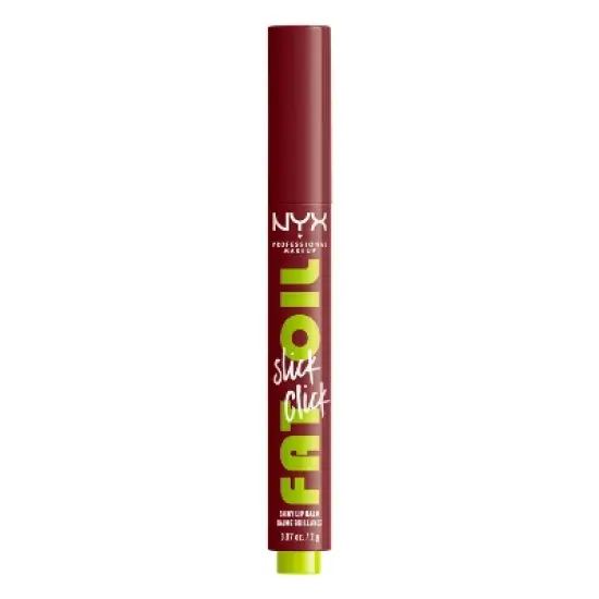 NYX Professional Makeup Fat Oil Slick Click Tinted Lip Balm - 0.07oz image {11}