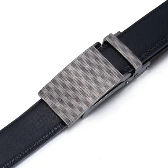 Men's Patchwork Ratchet Belt image {3}