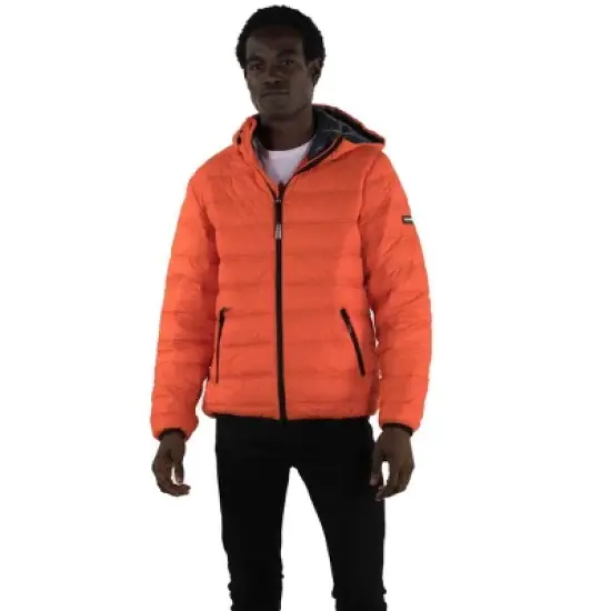 Members Only Men's Zip Front Puffer Jacket image {4}