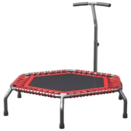 Ainfox Hexagonal Fitness Rebounder with Adjustable Handlebar image {5}
