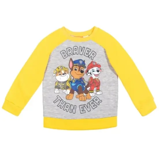 Paw Patrol Rocky Zuma Rubble Marshall Chase Fleece Sweatshirt and Pants Set Toddler image {2}