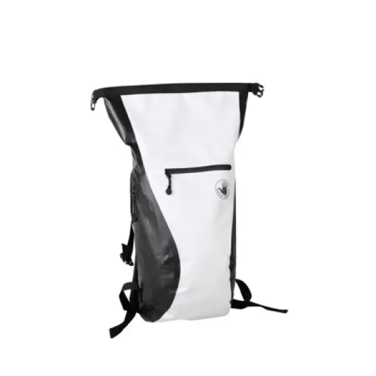 Body Glove Advenire Waterproof Vertical Roll-Top Backpack - White image {2}