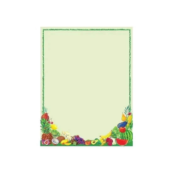 Great Papers! Healthy Eats Everyday Letterhead Multicolor 80/Pack (2019044) image {1}