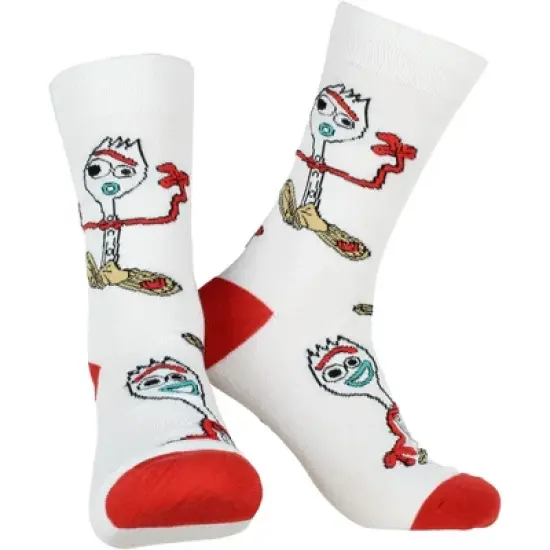 Disney Toy Story Multi-Character Adult 7-Pack Crew Socks Multicoloured image {4}