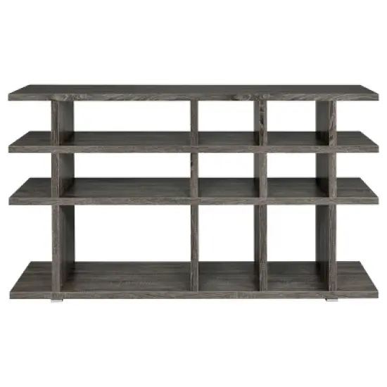 Santos 4 Shelf Console Bookcase - Coaster image {2}