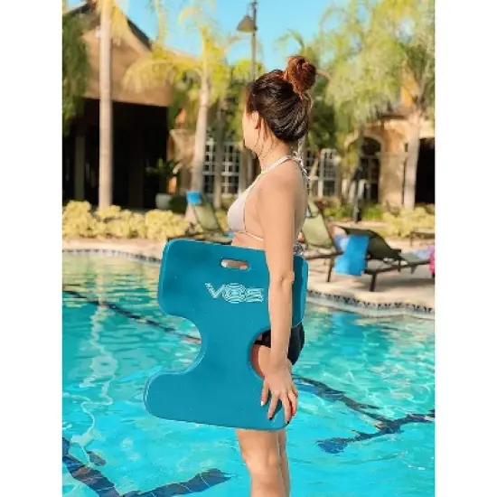 VOS Oasis Water Solid Saddle Floats for Adults and Kids - 2 Pc Pack |Ultra Buoyant, Comfortable Floating Seats image {4}