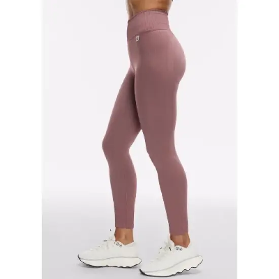 Peloton Women's Seamless High Rise Legging, Rose Taupe image {1}