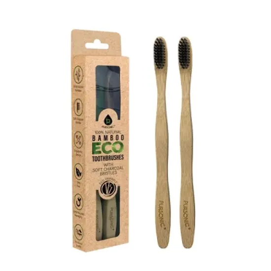 100% Natural Bamboo Toothbrush image {3}