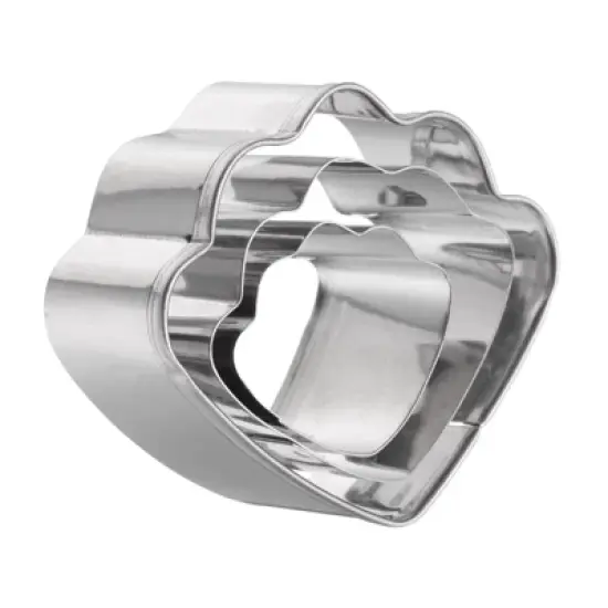 Unique Bargains Durable Rust-proof Dishwasher Safe Cookie Cutter Assorted Sizes 3 Pcs image {9}