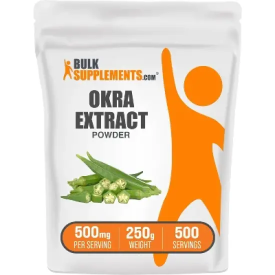 BulkSupplements Okra Extract Powder image {6}
