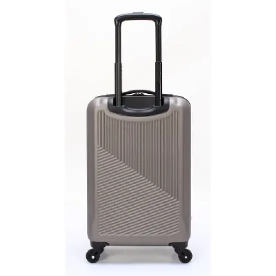Skyline 24" Hardside Checked 4pc Luggage Set image {10}