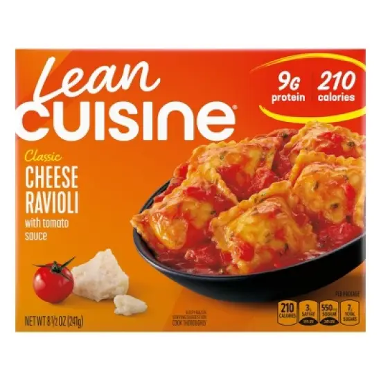 Lean Cuisine Comfort Cravings Cheese Frozen Ravioli with Tomato Sauce - 8.5oz​ image {13}