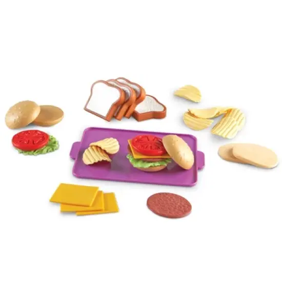 Learning Resources New Sprouts Super Sandwich Set, 29 Piece Set, Ages 18 mos+ image {1}