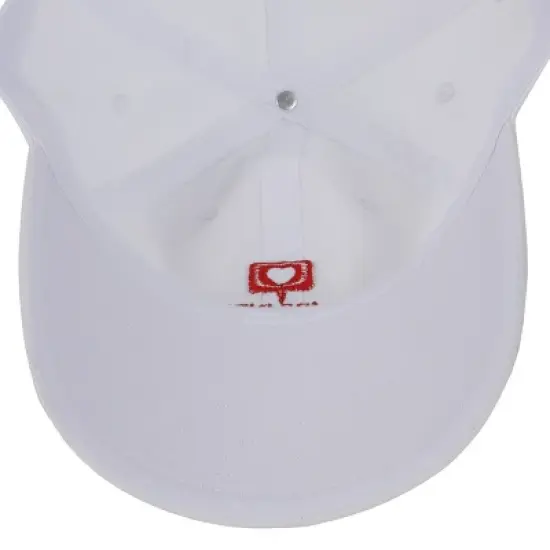 Valentine's Day Slide Into My DMs White Dad Hat image {4}