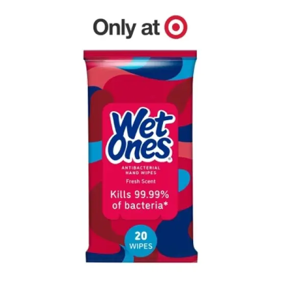 Wet Ones Limited Edition Hand Wipes - Fresh Scent - 20ct image {2}