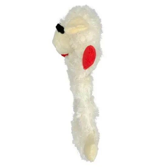 Multipet 9" Lamb Chop Squeaker Mat Dog Interactive Plush Toy image {3}