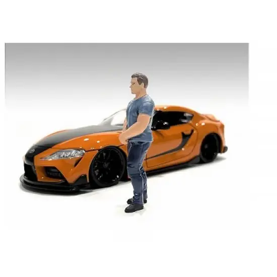 "Car Meet 3" Figurine 4 for 1/24 Scale Models by American Diorama image {2}