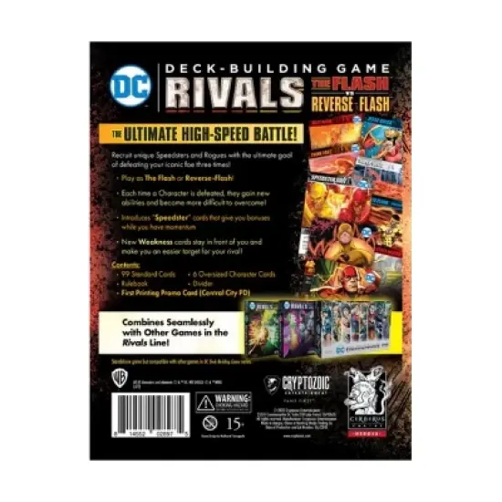 Rivals - The Flash vs. Reverse Flash Board Game image {1}