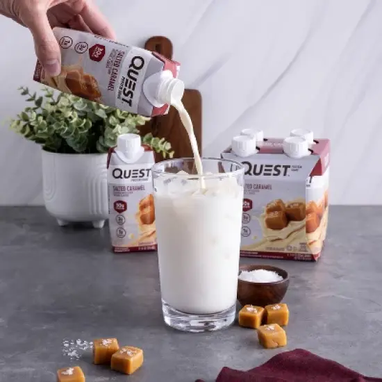 Quest Nutrition Ready To Drink Protein Shake &ndash; Salted Caramel image {7}