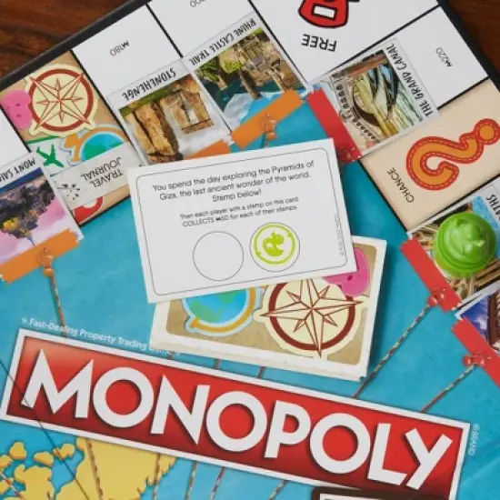 Monopoly Travel World Tour Monopoly Board Game image {5}
