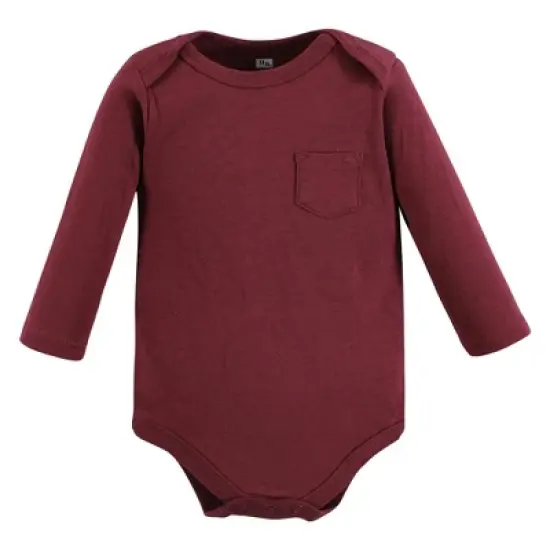 Hudson Baby Infant Boy Cotton Long-Sleeve Bodysuits, Cars 5-Pack image {6}