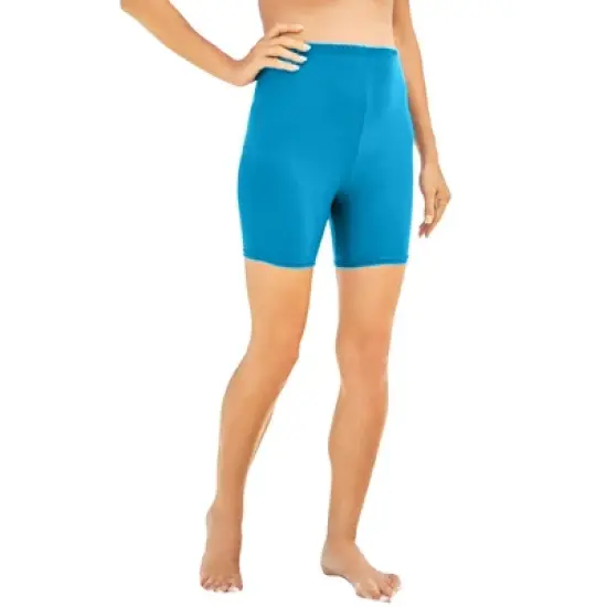 Swim 365 Women&rsquo;s Plus Size Swim Boy Short image {9}