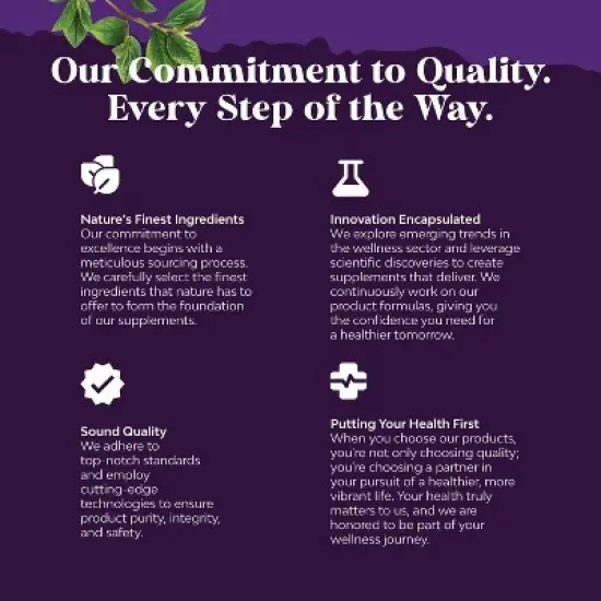 High Absorption Magnesium Glycinate Capsules, 500mg Magnesium Glycinate for Calming Sleep Plus Muscle Bone & Nerve Support, Nature's Craft, 240ct image {4}