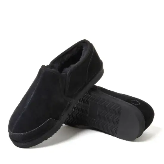 Fireside by Dearfoams Men's Ballarat Genuine Suede Closed Back Slipper image {2}