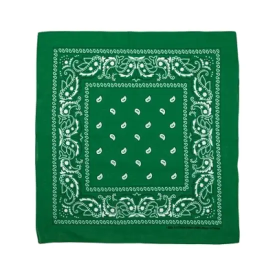 Lightweight Multicolored 22"x22" Cotton Bandana 12 Pack image {5}
