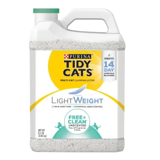 Tidy Cats Free & Clean Unscented Lightweight Cat Litter image {5}