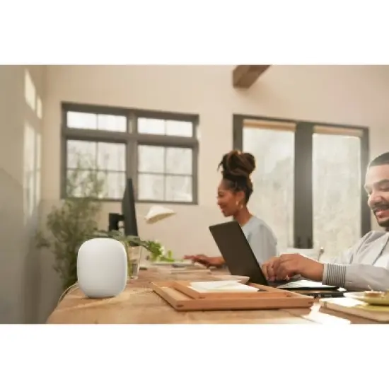 Google Nest Wifi Pro - 2pk (Wi-Fi 6E)  - Snow image {5}