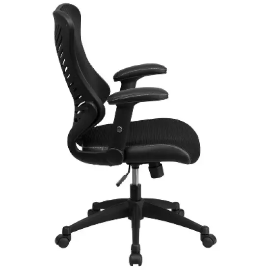 Executive Swivel Office Chair with Mesh Padded Seat - Flash Furniture image {7}