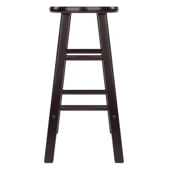 24" 2pc Element Counter Height Barstools - Winsome image {2}
