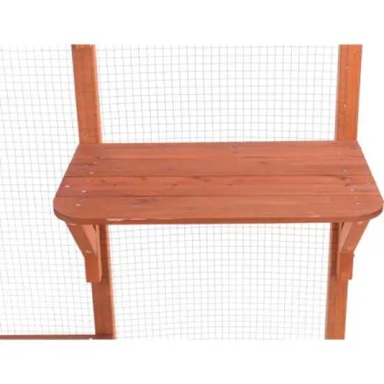 TRIXIE Pet Products Wooden Outdoor Cat Sanctuary image {4}