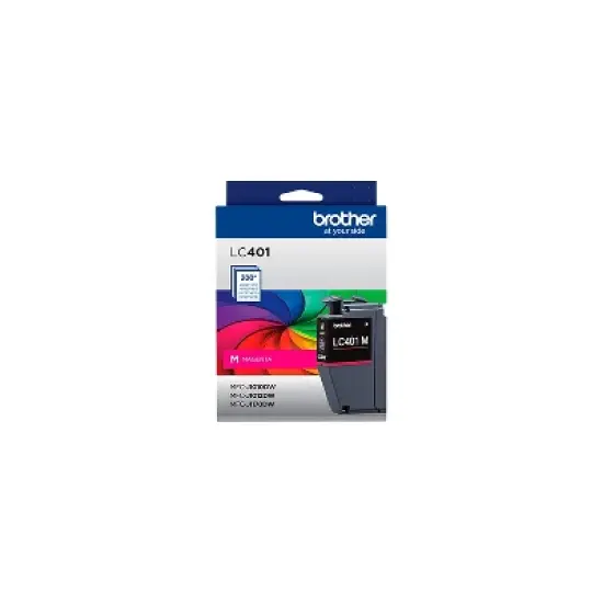 Brother LC401 Magenta Standard Yield Ink Cartridge (LC401MS) image {2}