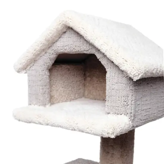 Beatrise Pet Products Kitty Tree House Cat Activity Center - 42" image {1}