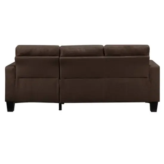 81" Earsom Sofa Brown Linen - Acme Furniture image {7}