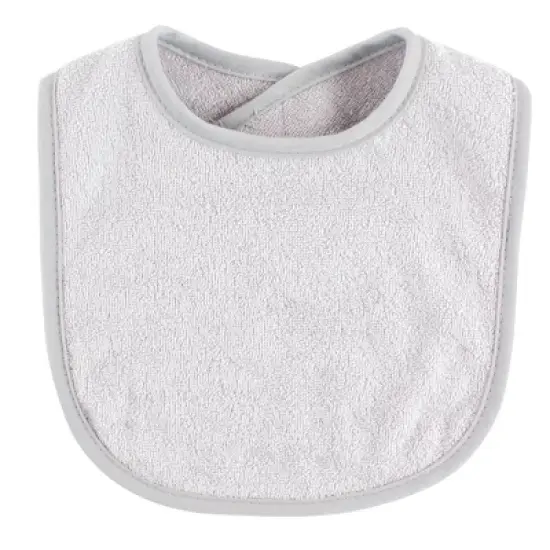Hudson Baby Infant Cotton and Polyester Bibs 10pk, Moon And Back, One Size image {2}