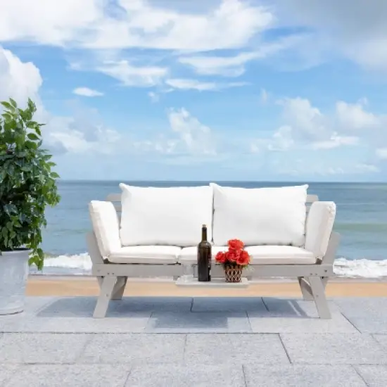 Emely Outdoor Daybed - Outdoor - PAT7300 -Safavieh image {2}