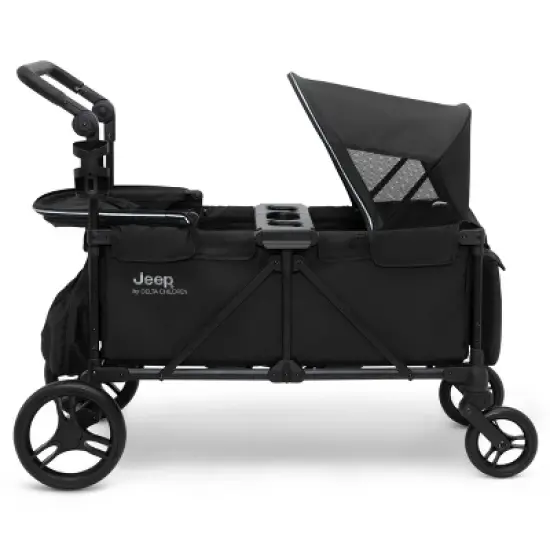 Jeep Evolve Stroller Wagon by Delta Children - Black image {4}