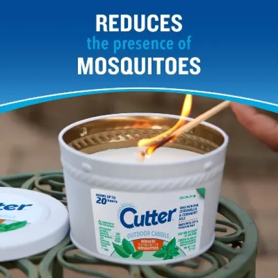 Cutter 11oz Candle 100sq ft Area Insect Repellent image {1}