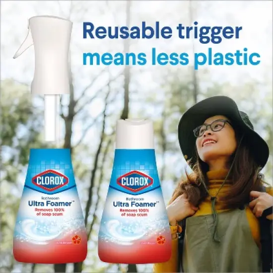 Clorox Island Blossom Ready-to-Use Bathroom Foamer - 16 fl oz image {8}