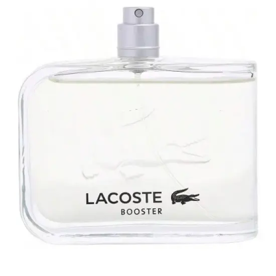 Booster By Lacoste Men Orange, Grapefruit, Eucalyptus, Spicy Mint, Basil Edt Spray 4.2 Oz (New Packaging) *Tester image {1}