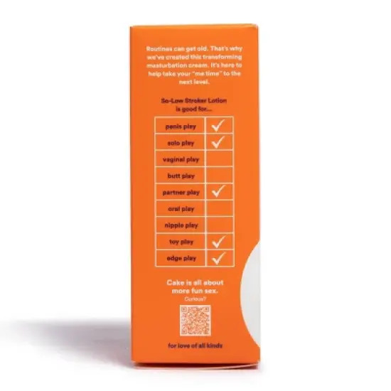 Hello Cake So-Low Stroker Lotion Lube for Self Play - 1.7 fl oz image {8}