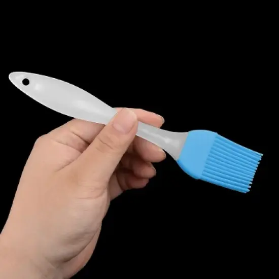 Unique Bargains Home Bakery Handle Basting Grilling Tool Oil Condiment Pastry Brush 2pcs image {3}