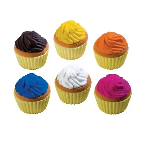 The Cupcake Shoppe 3D Scented Erasers 12x pcs image {2}