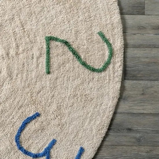 nuLOOM Arely Numbers Machine Washable Kids Area Rug image {4}