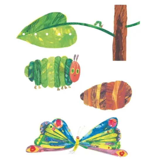 Little Folk Visuals The Very Hungry Caterpillar Felt Set  - 14 Pcs image {1}
